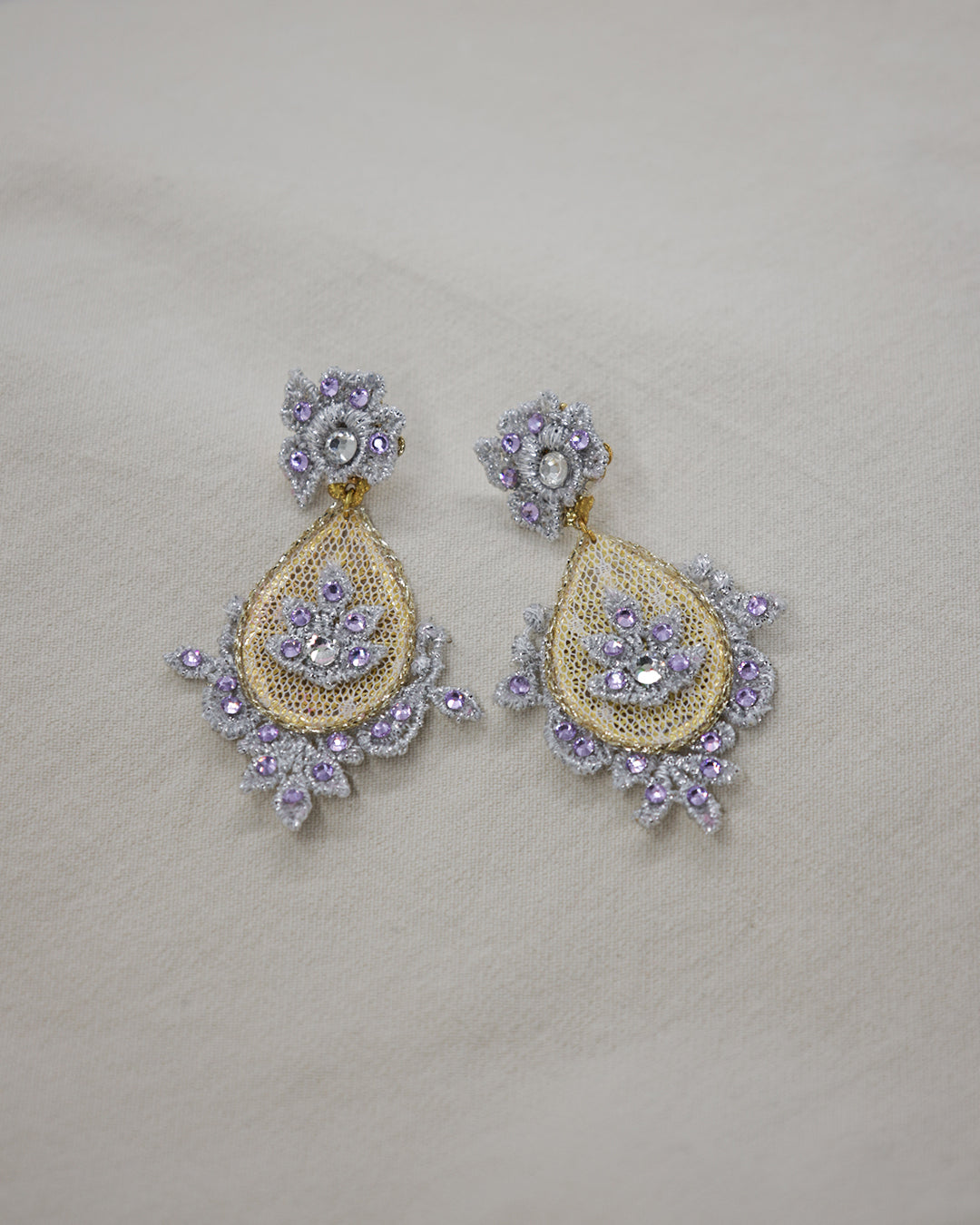 Glamour Floral – Filigran-Ohrringe