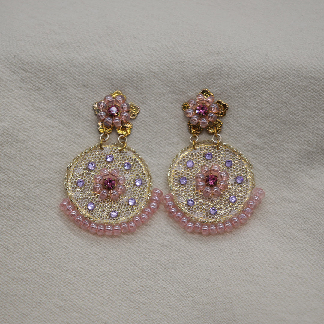 Ohrringe "Flor Madre Tierra"