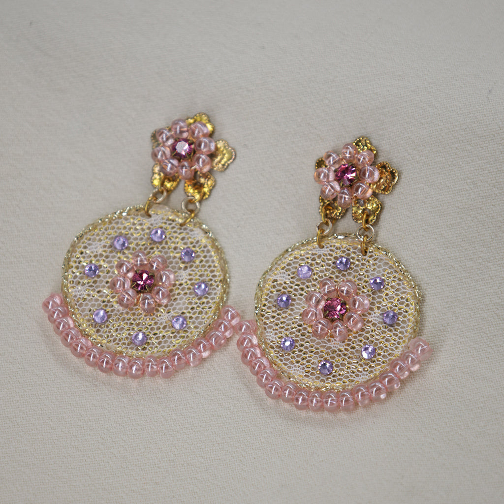 Ohrringe "Flor Madre Tierra"