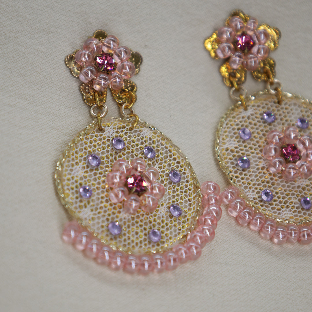 Ohrringe "Flor Madre Tierra"