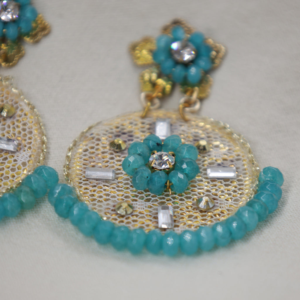 Ohrringe "Flor Madre Tierra"