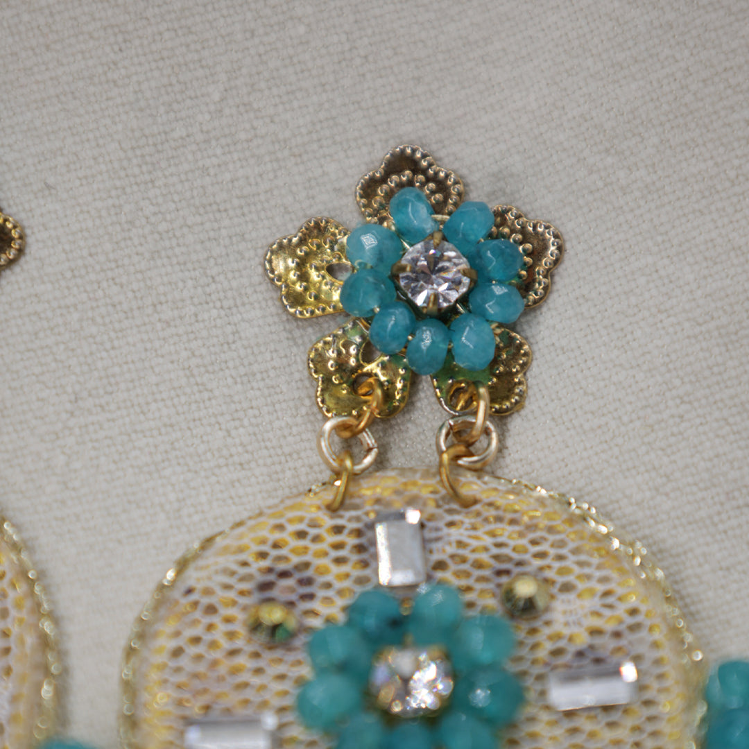 Ohrringe "Flor Madre Tierra"